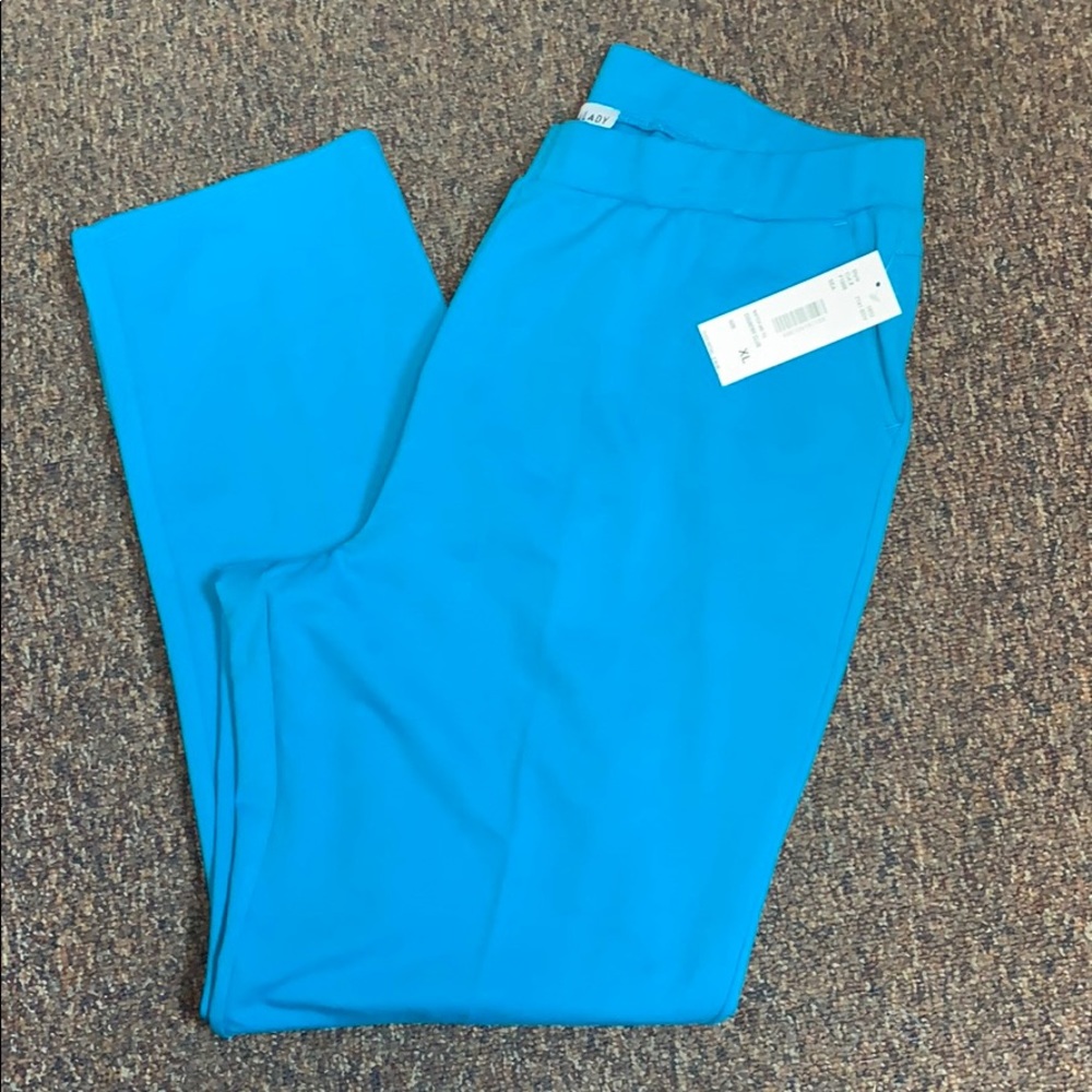 NWT Electric Blue Pants southern lady extra large